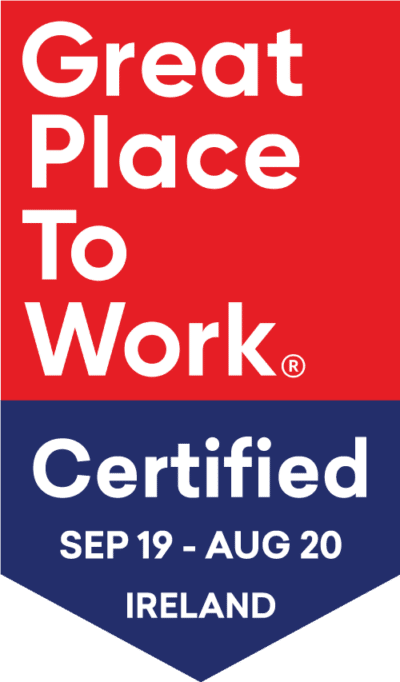 Mainstream's Great Place to Work badge
