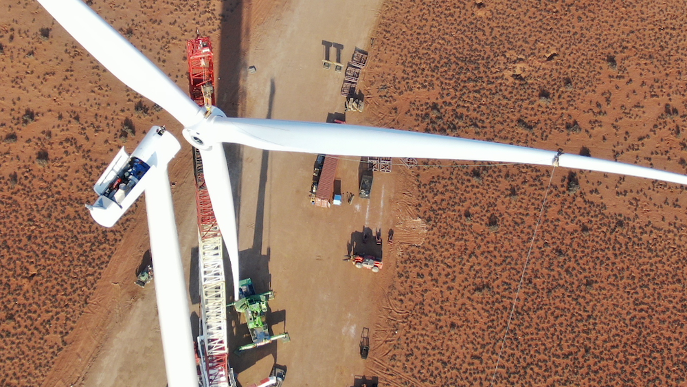 Onshore wind turbine