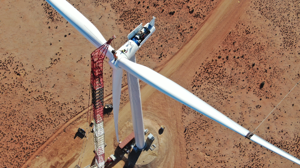 Wind farm in Chile