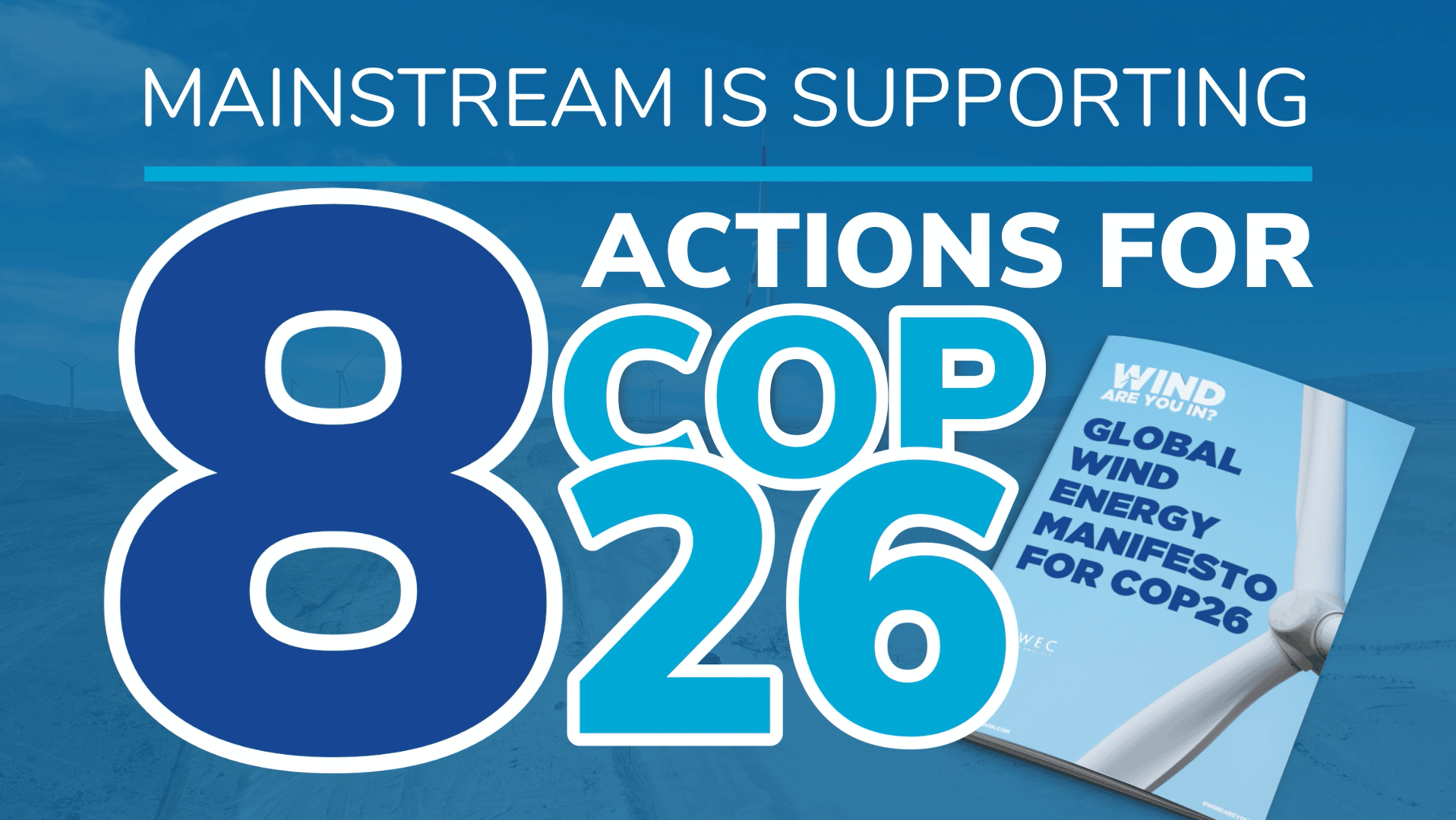 '8 actions for COP26' video thumbnail