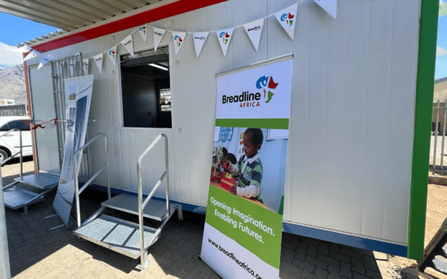 New school kitchen at Ceres Secondary School, South Africa