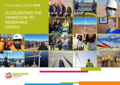 Sustainability Report 2020 - Mainstream Renewable Holdings AS